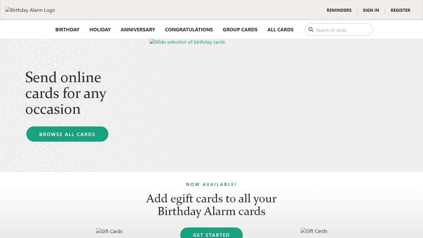BirthdayAlarm ⏰ - 4500+ Online Greeting Cards - send ecards by text or email